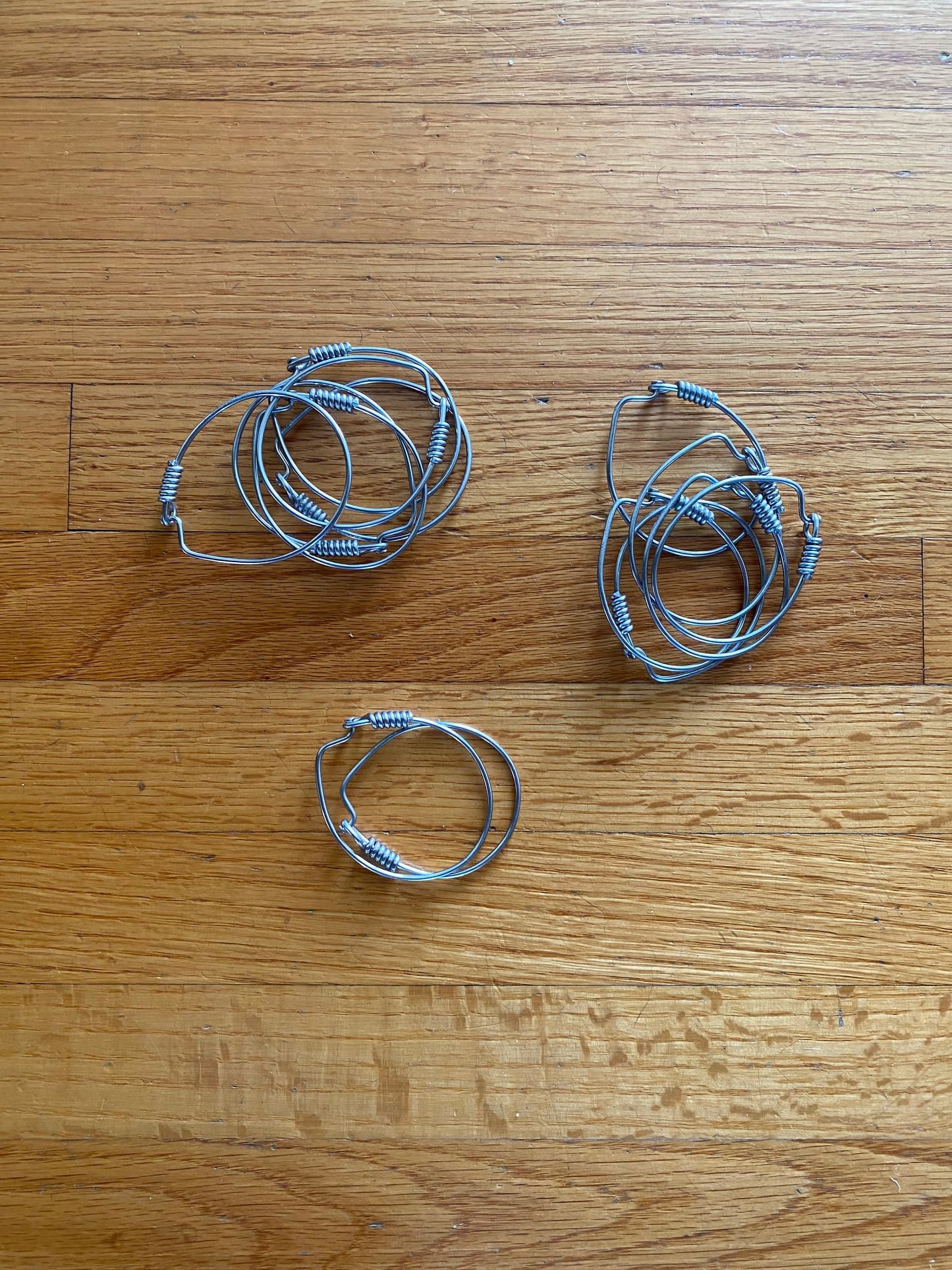 Sterling Silver Wire Bracelet